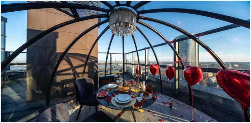 Riga: 23rd Floor Igloo Dome Rental - The Experience Breakdown: What to Expect