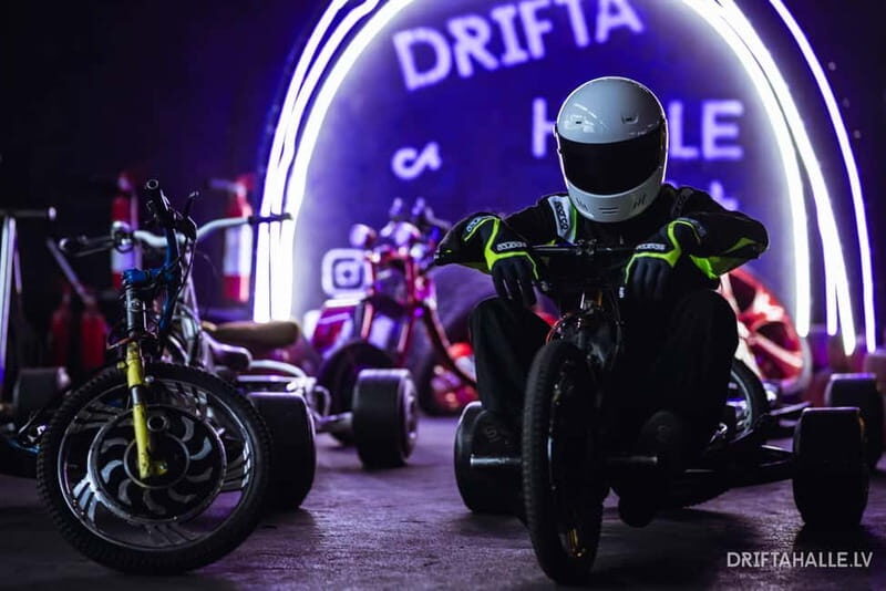Riga | Drifta Halle: Extreme 20 minute ride on a drift trike - An In-Depth Look at the Drift Experience in Riga