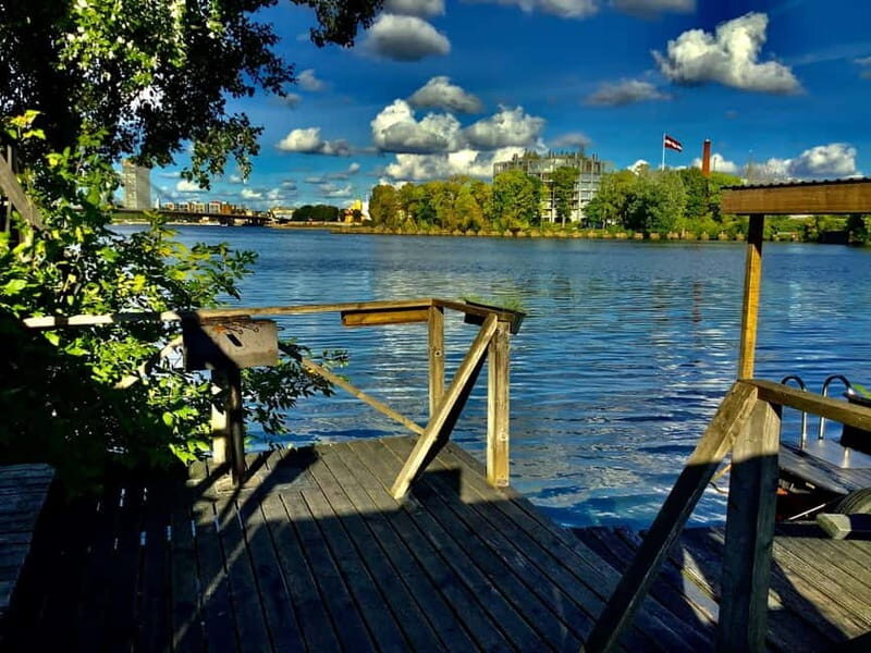 Riga: Floating Sauna Experience on the Daugava River - An Authentic Sauna Experience with a View