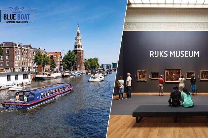 Rijksmuseum Amsterdam and Canal Cruise with Snackbox - The Canal Cruise: Scenic Serenity on Amsterdam’s Canals