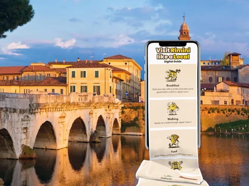 Rimini: digital guide made with a local for a walking tour - Value for Money