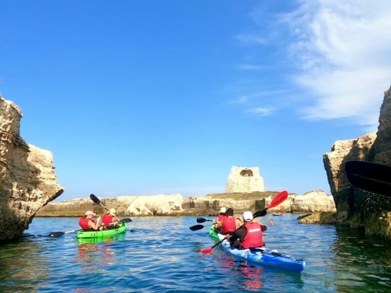 Roca Vecchia: Kayak and Canoe Tour to La Grotta della Poesia - Exploring the Details of the Tour