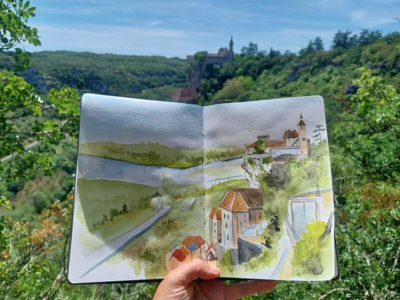 Rocamadour: Travel sketchbook - Key Points