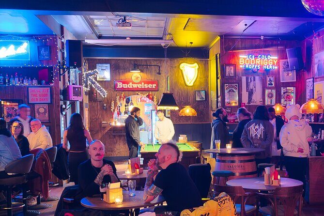 Rock'n'roll venues pub crawl including 2 free drinks and history - FAQ