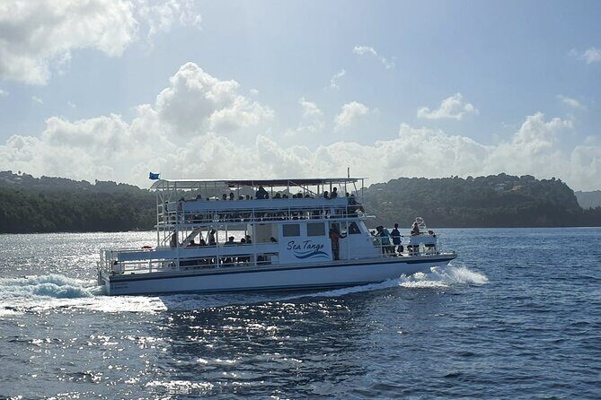 Rodney Bay to Soufriere Catamaran Transfer - The Route in Detail