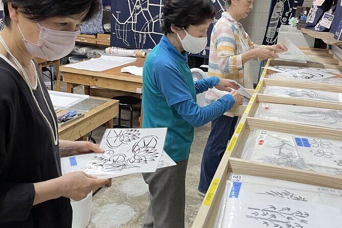 Roketsu dyeing experience: M course Roketsu Dyeing Experience - Key Points