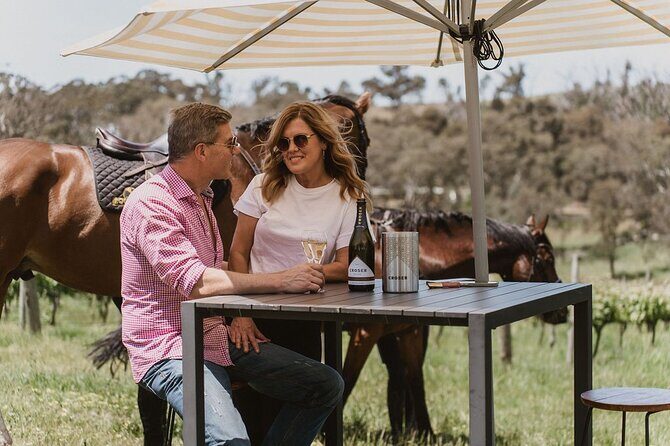 Romantic Horse Trail Ride with Wine and Food in Adelaide Hills - Food and Atmosphere