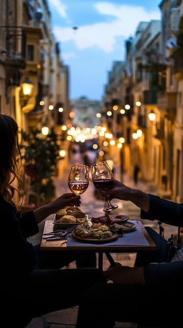 Romantic Italian Cuisine Dinner in Valletta - Authenticity and Quality of Food and Wine
