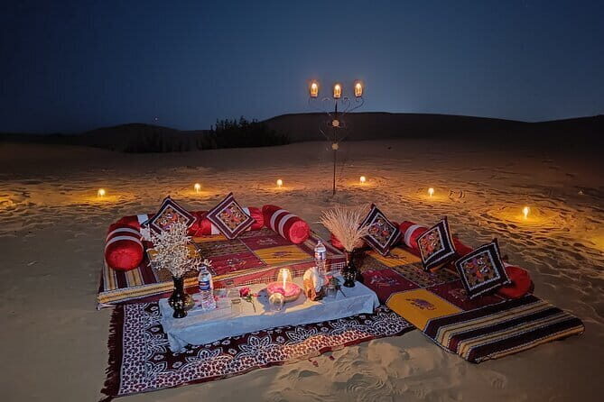 Romantic Private Candle Light Dinner At Thar Desert Jaisalmer - Key Points