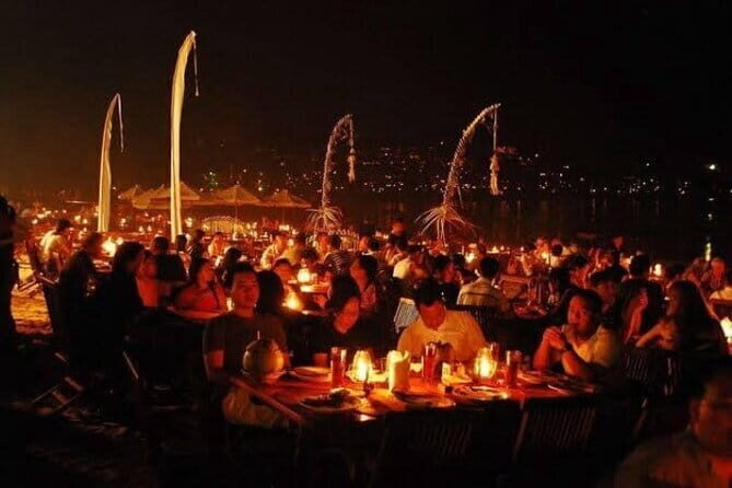 Romantic Seafood Dinner at Jimbaran Beach Bali include Sunset - An Authentic Beachside Dining Experience in Bali