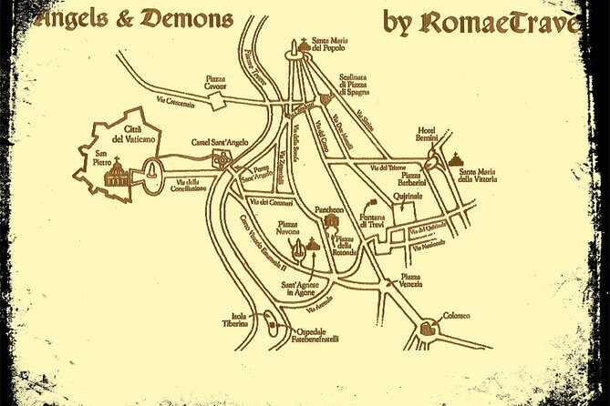 Rome: Angels and Demons Tour Half-Day Semi-Private - Key Points
