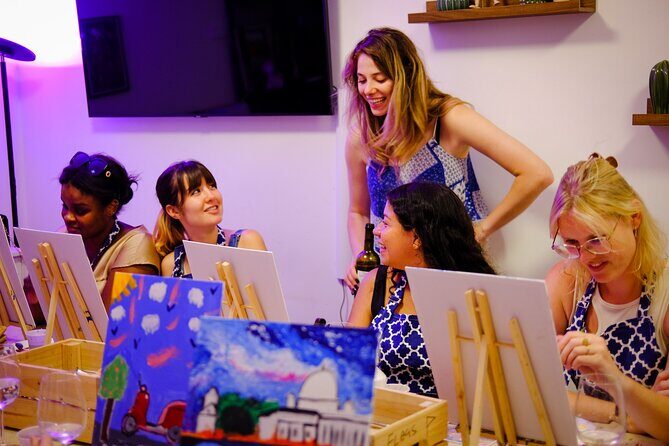 Rome Art Class: Painting & Unlimited Wine - Rome Art Class: Painting & Unlimited Wine — A Creative Night Out in the Eternal City