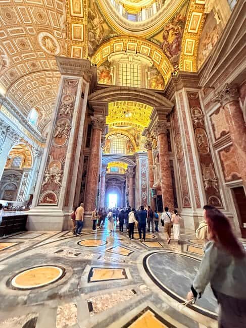 Rome: Basilica Tour with Dome View & Underground Access - Climb to the Dome for Unmatched Views