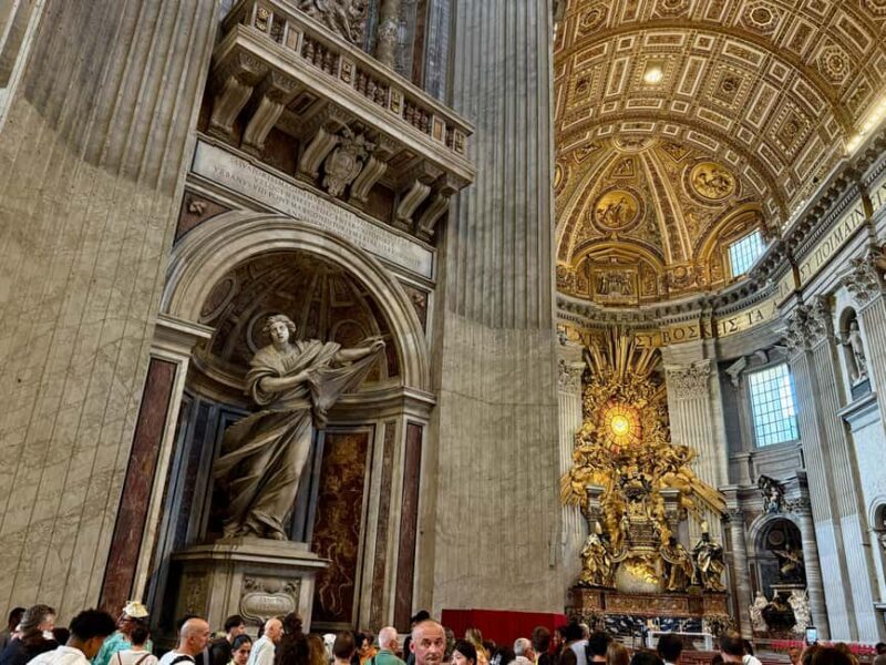 Rome: Basilica Tour with Dome View & Underground Access - The Guides and Group Experience