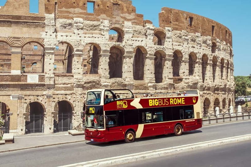 Rome: Big Bus Hop-on, Hop-off Open-Top Sightseeing Tour - Discovering Rome: What to Expect from the Tour
