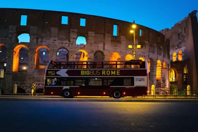 Rome: Big Bus Panoramic Night Tour by Open-Top Bus - The Experience: Pros & Cons