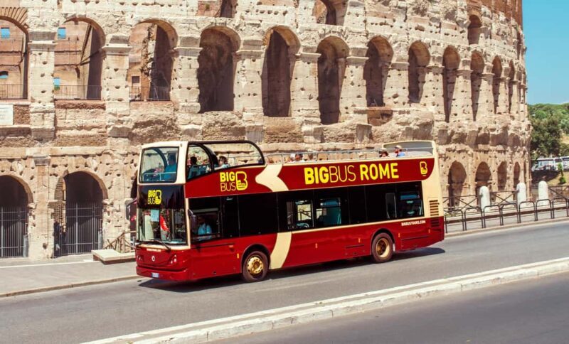 Rome: BigBus&RomeBoat Hop-On Hop-Off Bus and Boat Combo - The Stops and Sights