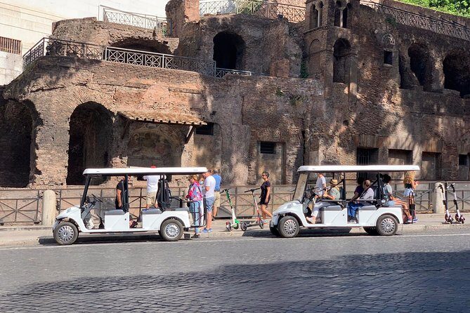Rome by Golf Cart & Food Tasting - FAQ
