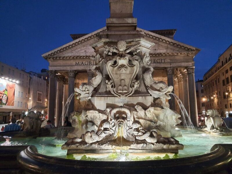 Rome by Night: City Center Lights and Wonders Guided Tour - Key Points