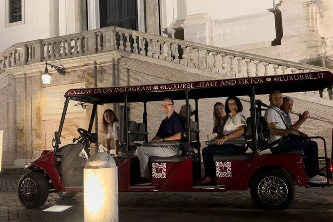Rome by Night: Golf Cart Tour - Key Points