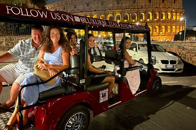 Rome by Night: Golf Cart Tour - What to Expect from the Itinerary