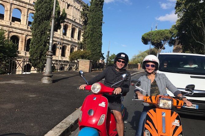 Rome by Vespa Semi Private Tour | MAX 6 PEOPLE GUARANTEED - FAQs