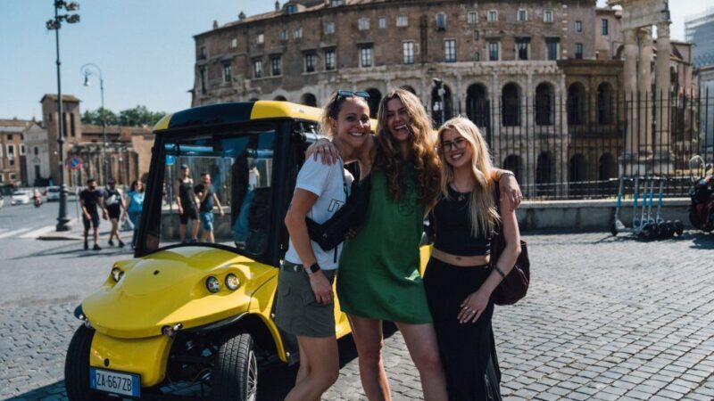 Rome: City Highlights Golf Cart Tour with Local Guide - Key Points