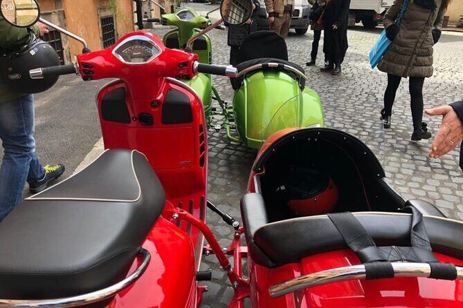 Rome City Highlights & Hidden Gems: Vespa Sidecar Guided Tour - Key Points