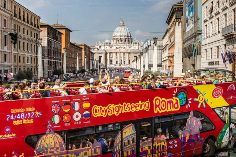 Rome: City Sightseeing Hop-on Hop-off Bus with Audioguide - Practical Tips for Using the Tour