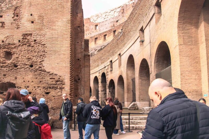 Rome: Colosseum & Forum with Audio Guide App -Optional Arena - FAQs