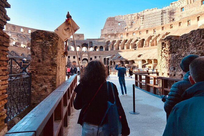 Rome: Colosseum with Arena, Roman Forum and Palatine Guided Tour - Key Points