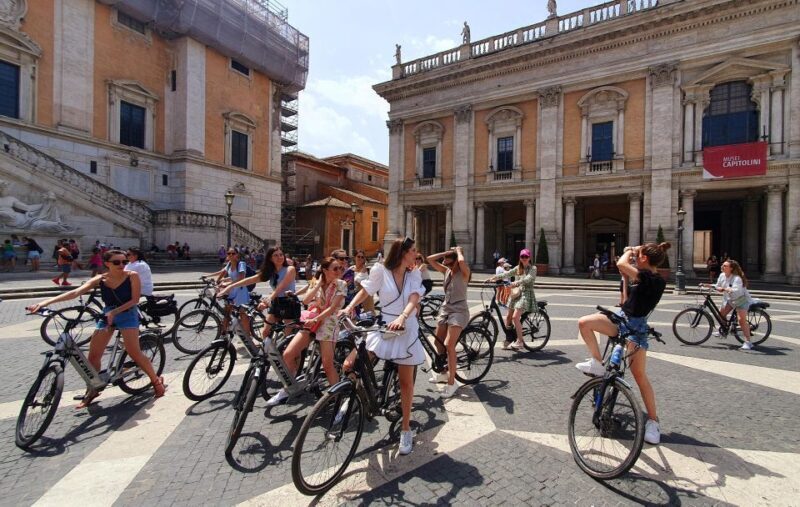 Rome: E-Bike Rental with Audio Guide - The Itinerary and Stops