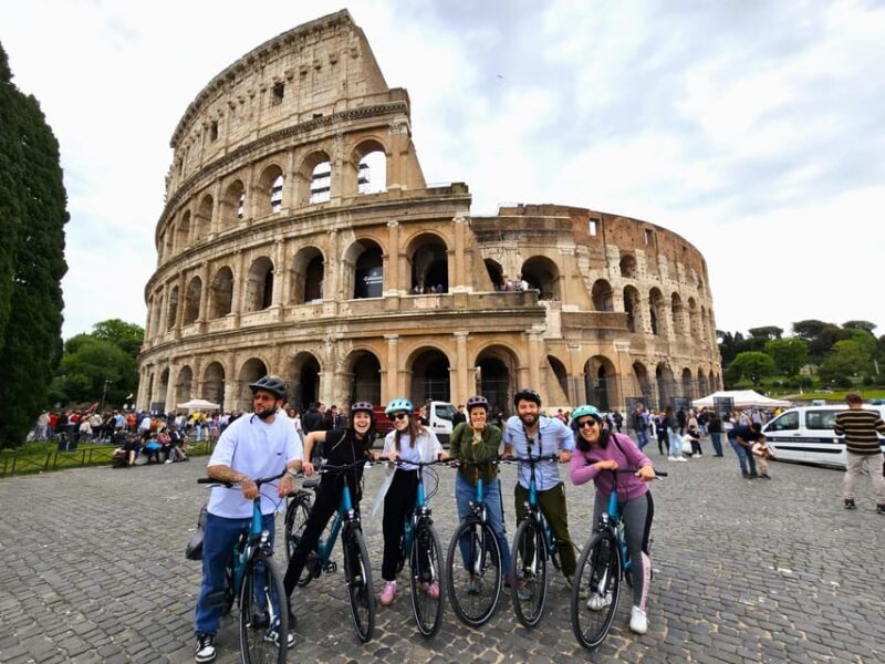 Rome E-Bike Tour with a local! (and a traditional snack) - Key Points