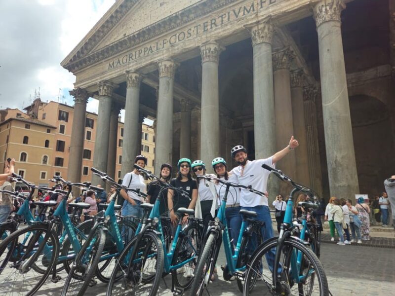 Rome E-Bike Tour with a local! (and a traditional snack) - FAQ