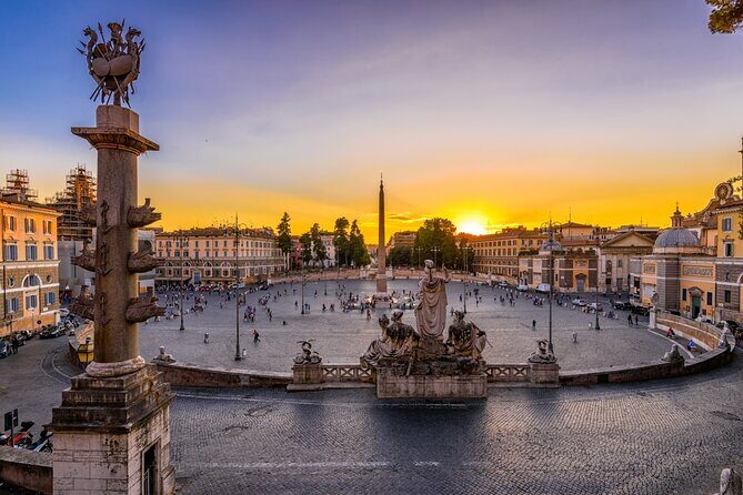 Rome Evening Panoramic Walking Tour Including Trevi Fountain and Spanish Steps - Key Points