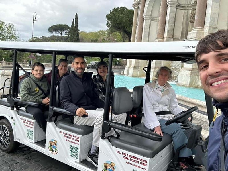 Rome: Explore Rome like Emily in a Golf Cart - Key Points