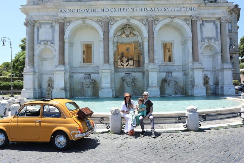 Rome: Fiat Cinquecento Vintage Photography Service - A Detailed Look at the Experience