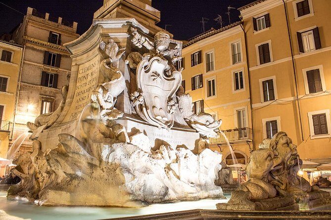 Rome Food Tour by Night in the Jewish Ghetto & Campo Marzio with Wine Tasting - Piazza Navona and the Sweet Finish