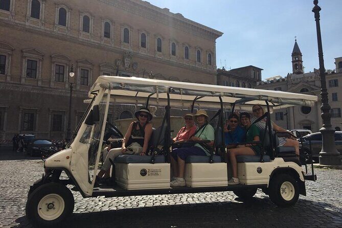 Rome for cruisers: transfer by Minivan + 4-hour tour by Golf Cart - The Sum Up