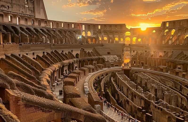 Rome: Golden Hour Expereince at the Colosseum with a Guide - Key Points