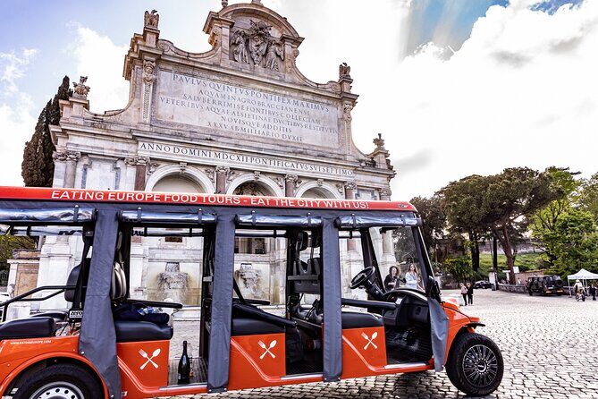 Rome Golf Cart Night Drinks & Bites Tour - FAQs