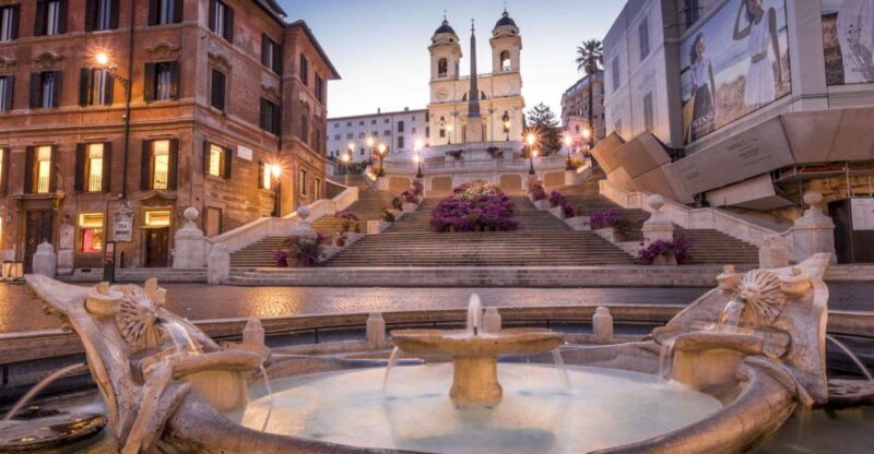 Rome: Guided City Center Evening Sightseeing Walking Tour - The Itinerary in Detail
