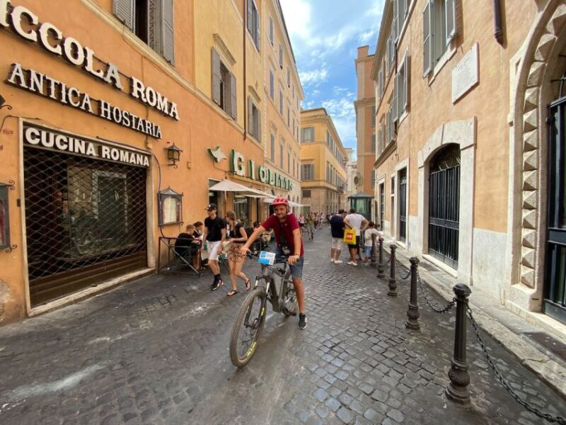 Rome :guided night e-bike tour with typical ice-cream - Practical Details and Value