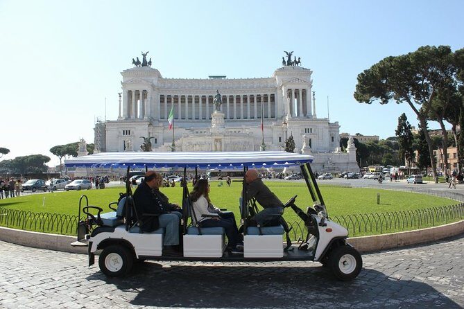 Rome Highlights by Golf Cart: Private Tour - The Vehicle & Comfort