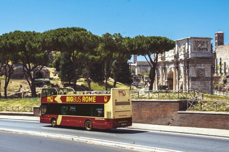Rome: Hop-On Hop-Off Bus and Optional Cruise Port Transfer - Key Points