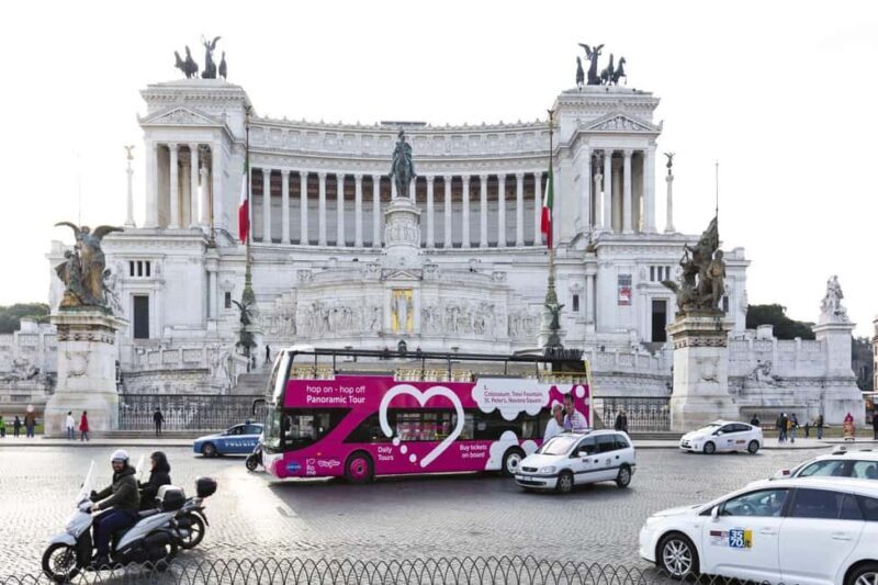 Rome: Hop-on Hop-off Bus tour + Pantheon Priority Entry - Detailed Review of the Experience