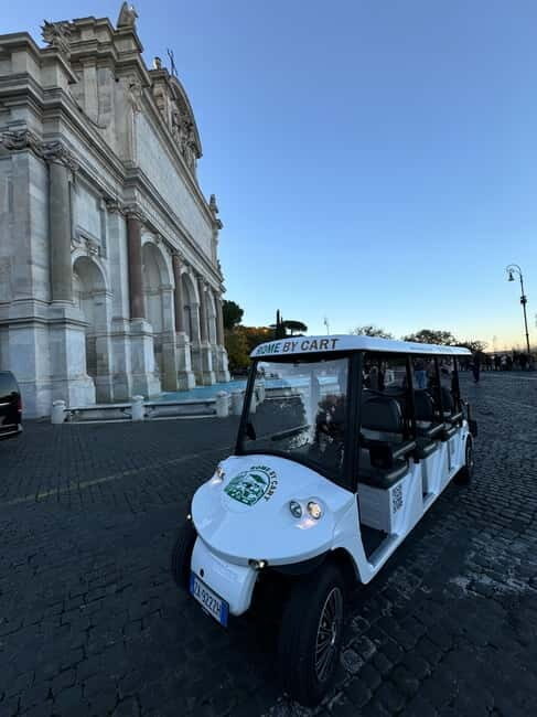Rome in 3hours with Private Golf Cart tour and food tasting - The Experience: In-Depth Look at the Tour