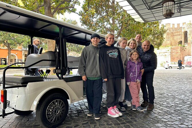Rome in a Golf Cart Shared tour of Catacomb Ancient Appian - Exploring the Itinerary: Stops That Make the Tour Special