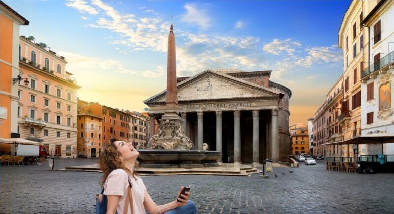 Rome: Monuments Audio Guide with Pantheon, no entry ticket - Key Points