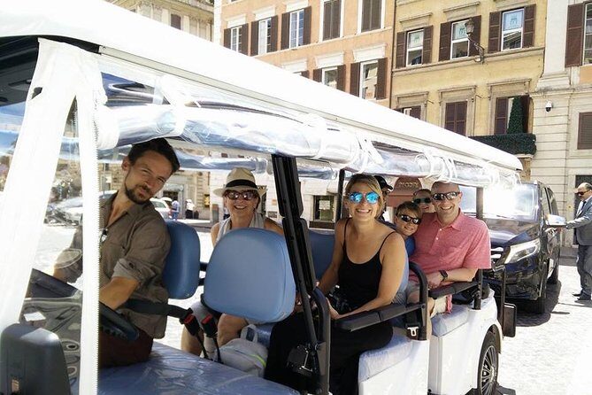 Rome Must See Golf Cart Tour: Pantheon Navona & Trevi Fountain - In-Depth Look at the Stops